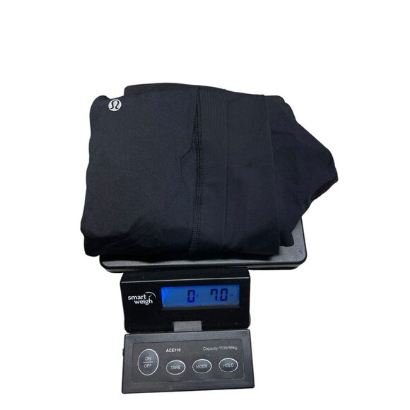 LULULEMON Speed Tight III Ruched Ankle Black Full Pocket Legging Size 4 - Picture 8 of 8